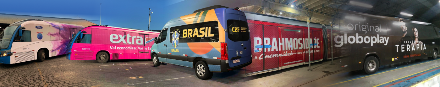 Serviços de Envelopamento de Frota e Ambientes M2 Flex